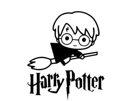 Featured image of post Cute Harry Potter Clipart Black And White