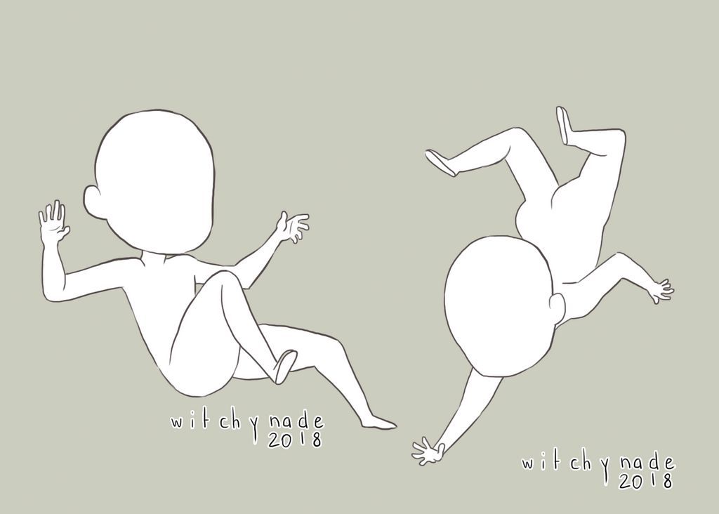 Featured image of post Falling Anime Base Pose