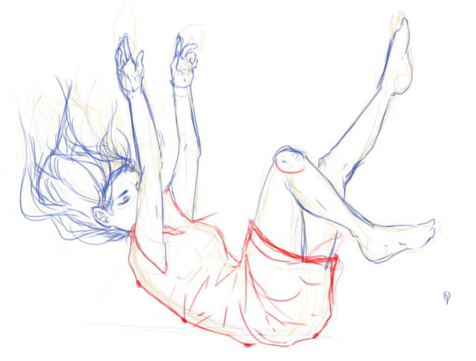 Featured image of post Falling Poses Drawing Reference