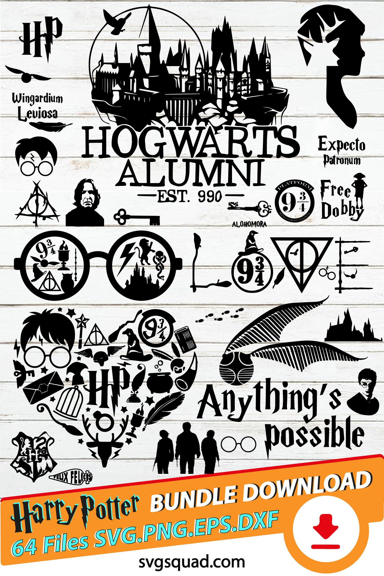Featured image of post Harry Potter Svg Bundle Free