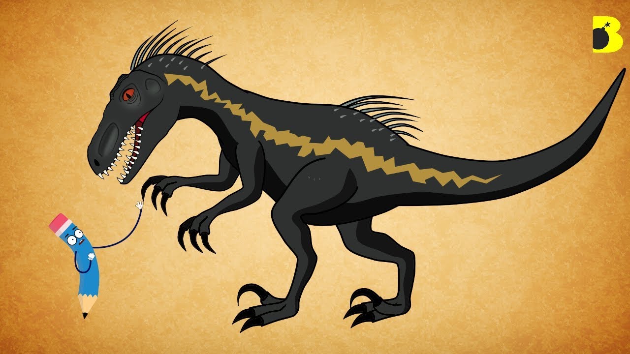 Featured image of post How To Draw Indoraptor Easy