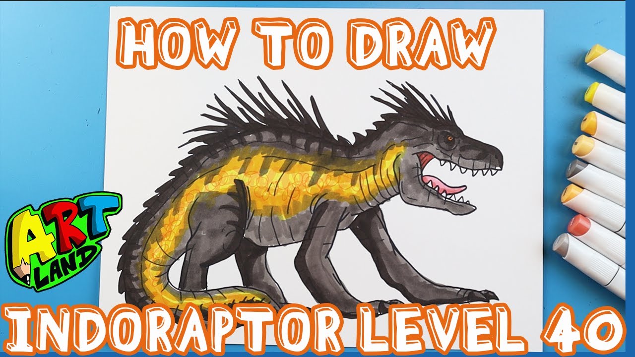 Featured image of post How To Draw Indoraptor Level 40