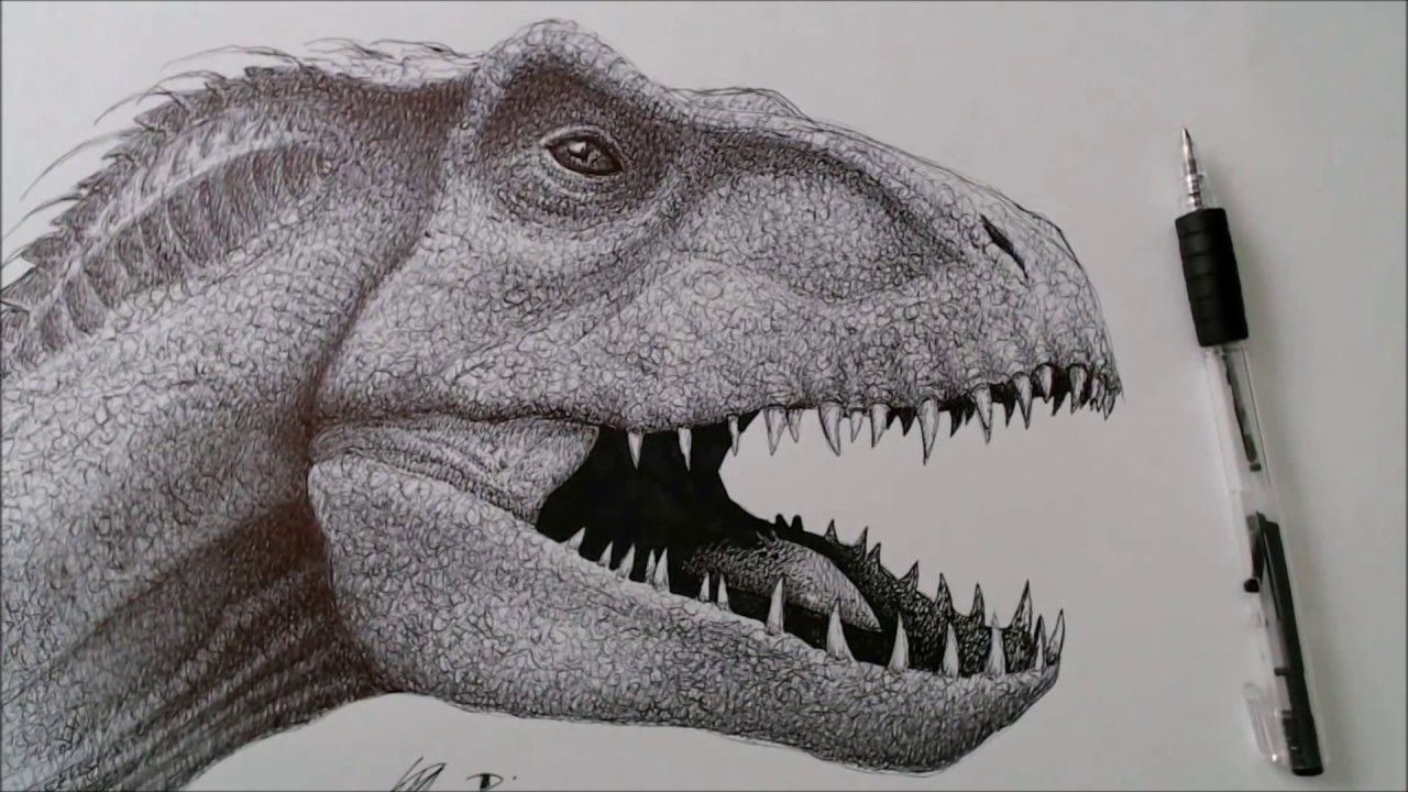 Featured image of post How To Draw Indoraptor