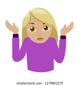 Featured image of post I Don't Know Emoji Blonde
